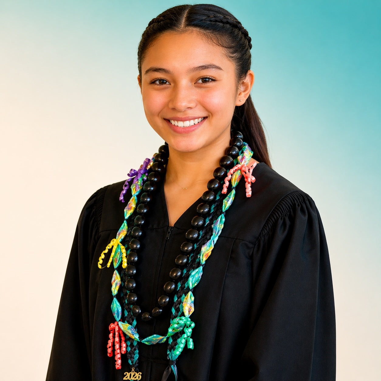 Graduation Lei Collection – Kukui, Ribbon, Candy & Shell Leis