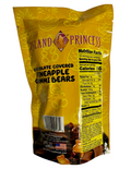 Island Princess chocolate-covered pineapple gummy bears in 12 oz bag – made in Hawaii back

