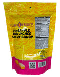 Island Princess Pineapple and Lychee Chewy Candy 14 Ounce