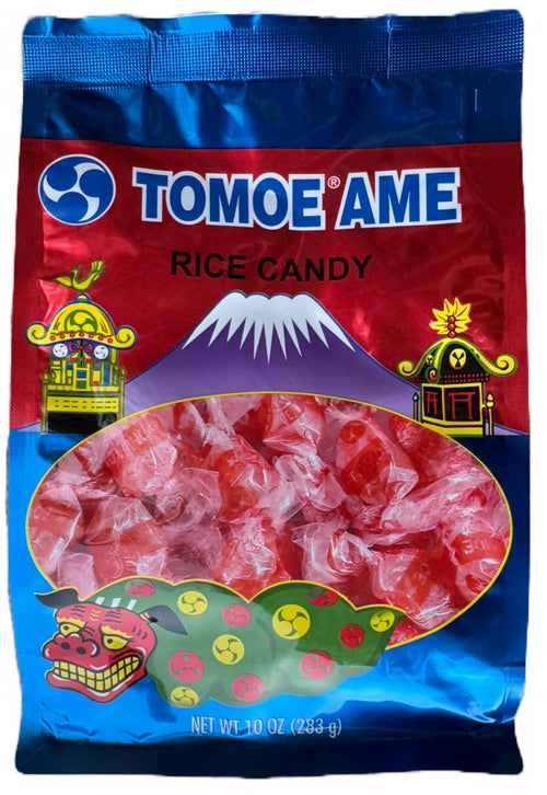 Tomoe Ame Japanese Rice Candy – 10 oz Bag with Chewy, Sweet Treats
