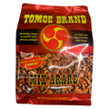Bag of Tomoe Brand Mix Arare snacks on a white background