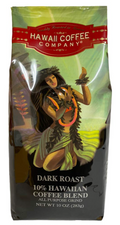 Hawaii Coffee Company, Hawaiian Blends - Ground Coffee, 10oz Bags (Variety)