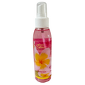 Spray bottle with floral design on a white background