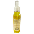 Spray bottle with a label on a white background