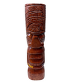 Tikis de madera de 30 cm tallados a mano: decoración polinesia única de Hawaiian Store