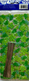 Great Lines Hawaiian Design Cellophane Party Favor Bags 20 PK (Choose)
