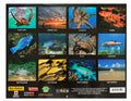 Calendario de doce meses Islander Hawaii Hawaiian 2024 (elegir) 