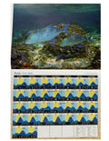 Calendario de doce meses Islander Hawaii Hawaiian 2024 (elegir) 