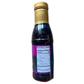 Back of Aloha Shoyu Teriyaki Sauce 12 oz Bottle – Nutrition facts label with serving details and ingredients