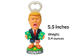 KC Hawaii Trump Bottle Opener – 5.5" with Money Stacks Figurine