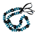 da Hawaiian Store Collar Lei de Nueces de Kukui y Concha de Mongo con Disco de Madera