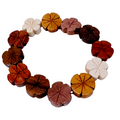 da Hawaiian Store Handmade Wooden Plumeria Bead Jewelry (Choose)