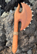 Hawaiian Store Handcarved Wood Polynesian Koʻi Pāhoa  Decorative Replica