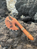 Hawaiian Store Handcarved Wood Polynesian Koʻi Pāhoa  Decorative Replica