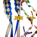 Graduation Lei Set 2026 Kukui Ribbon Candy 3 Piece Adjustable