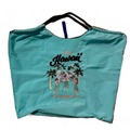 Bolso de mano Aloha Hawaii: ligero, duradero, con bolsillo interior y cita inspiradora 