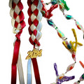 Graduation Lei Set 2026 Kukui Ribbon Candy 3 Piece Adjustable