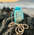 Natural Colored Small Umbonium Button Top  Shell Lei 37 Inch