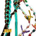 Graduation Lei Set 2026 Kukui Ribbon Candy 3 Piece Adjustable