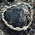 Abalone Shell Necklace with Mongo Rings