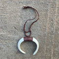 Hawaiian Store Authentic Boar's Puaʻa Tusk Necklace Polynesian and Micronesian