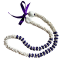 Graduation Lei 2026 – Mongo Shell Lei with Kukui Nuts (Adjustable, Custom Colors)