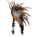Natural Makini Mask with Brown Cord