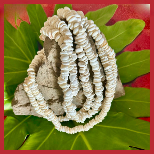 da Hawaiian Store Natural Puka Shell Necklace (choose)