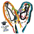 Graduation lei set 2026 kukui ribbon candy 3 piece Hawaiian lei set