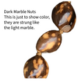 Hawaiian Store Kukui Nut & Cowry Shell Lei – Handmade Necklace 30"