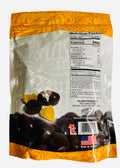 Back of Island Princess Chocolate Covered Pineapple Bag with Nutrition Facts