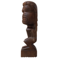 Tikis de madera de 30 cm tallados a mano: decoración polinesia única de Hawaiian Store