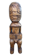 Tikis de madera de 30 cm tallados a mano: decoración polinesia única de Hawaiian Store