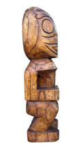 Tikis de madera de 30 cm tallados a mano: decoración polinesia única de Hawaiian Store