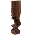 Tikis de madera de 30 cm tallados a mano: decoración polinesia única de Hawaiian Store