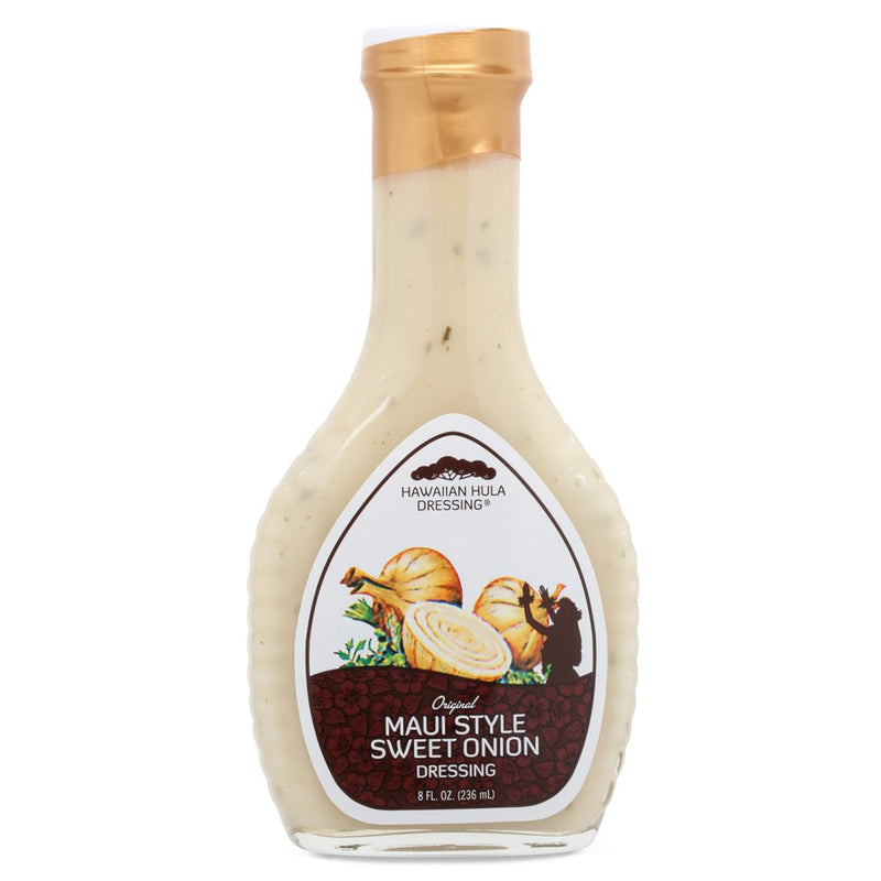 Bottle of Hawaiian Kukui Maui Style Sweet Onion Dressing, 8 oz – front view