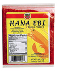 Hana Ebi Shrimp Flakes (Red) – Packaged shrimp topping for sushi and poke bowls

