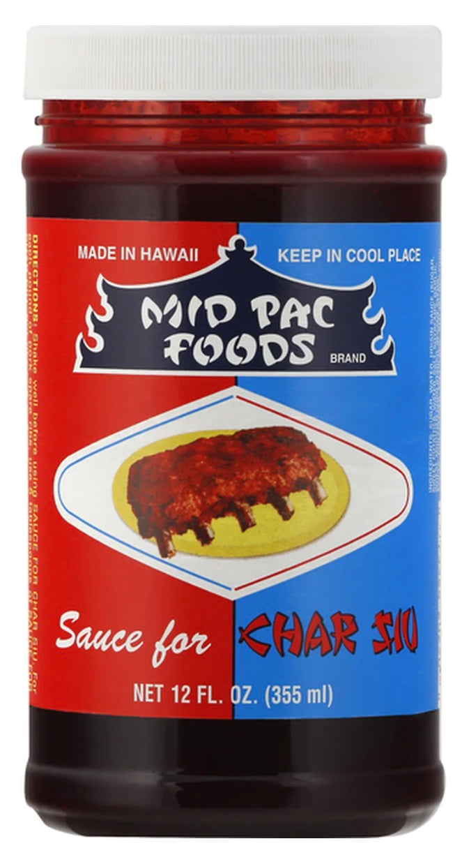 Mid Pac Char Siu Sauce Made in Hawaii | Hawaiian BBQ Marinade