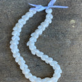 White Bubble Shell Lei