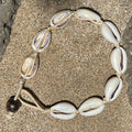 Cowrie shell bracelet