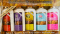 Bungalow Glow Organic Coconut Butter Lotion Set – 5 Tropical Scents, 2 oz Each, 2 Pack