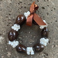 Brown Kukui and Mongo Shell Bracelet