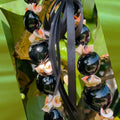 Kukui Nut Lei with Shells, Hawaiian Style Graduation Lei, Luau Necklace