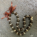 Kukui Nut Lei with Shells, Hawaiian Style Graduation Lei, Luau Necklace