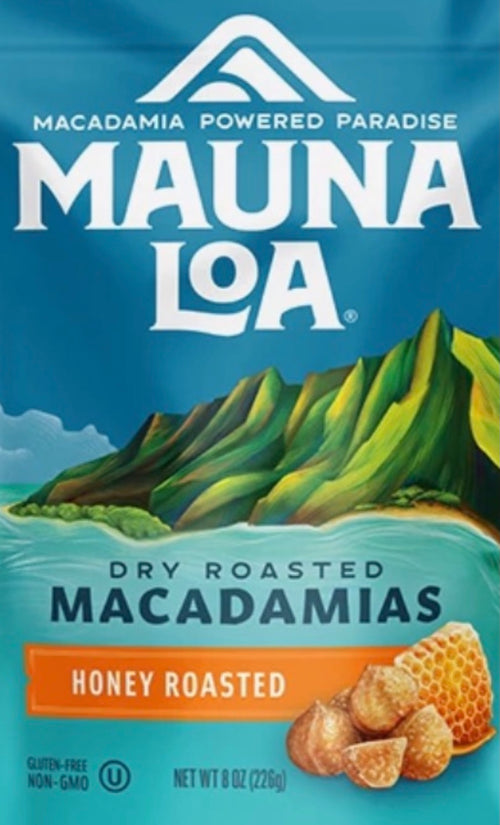 Mauna Loa Hawaiian Roasted Macadamia Nuts 7 Ounce (Choose Flavor)